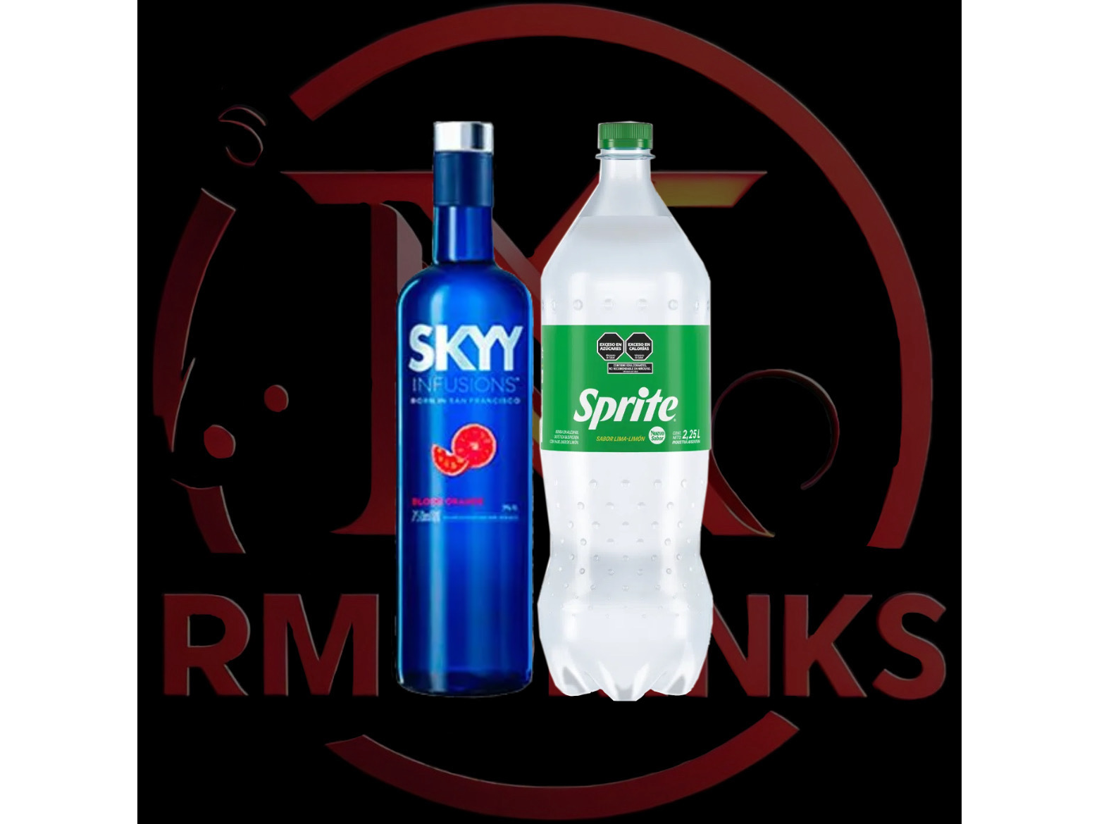 Skyy Saborizado + Sprite 2.25l