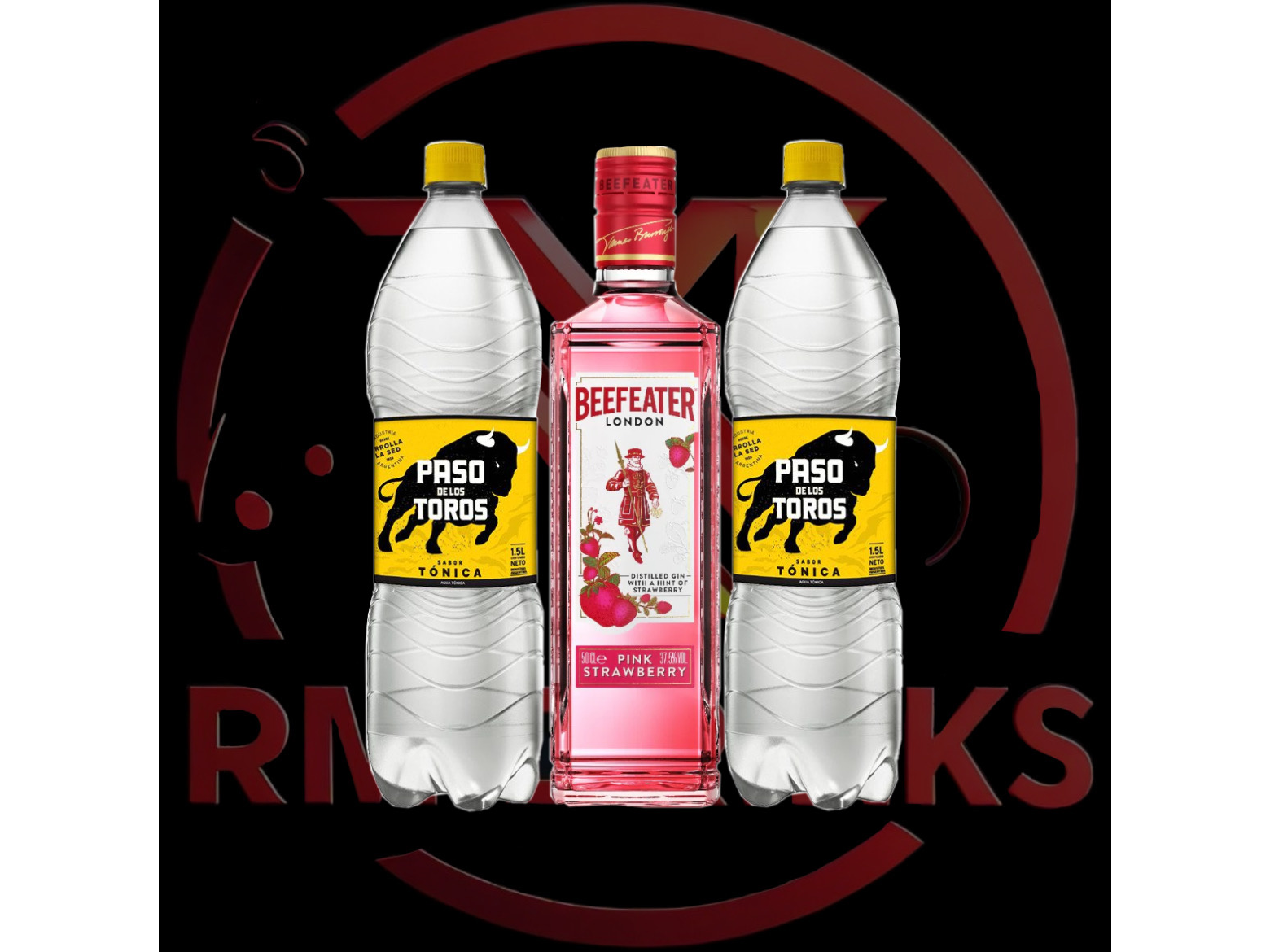 Beefeater Pink + 2 Paso de los Toros 1.5l