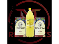 2 Toro Tinto + Pritty 2.25l