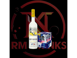 Grey Goose + 4 Red Bull 250ml