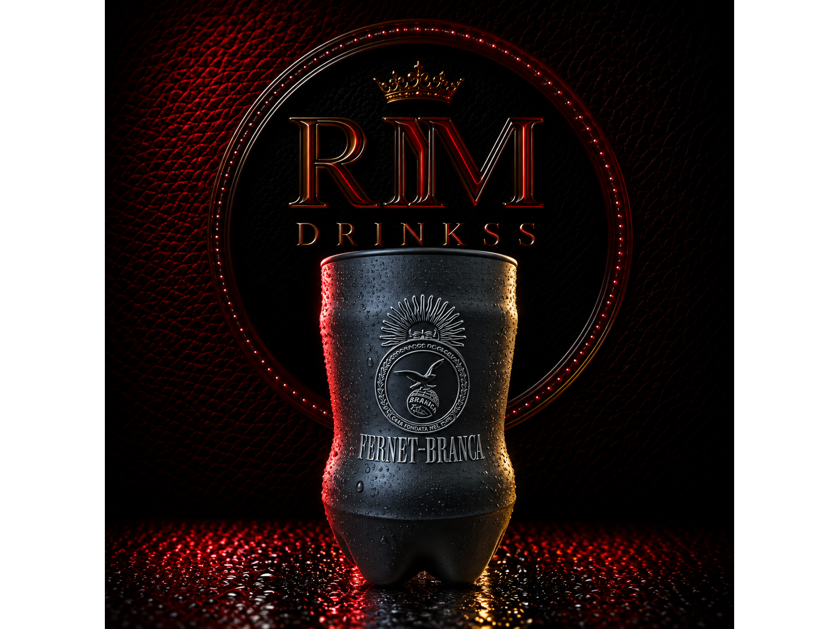 Vaso Botella Recortada Fernet