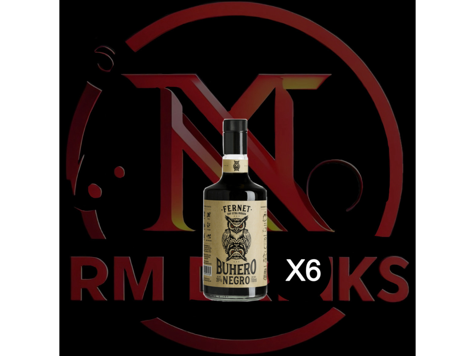 Caja Fernet Buhero X6