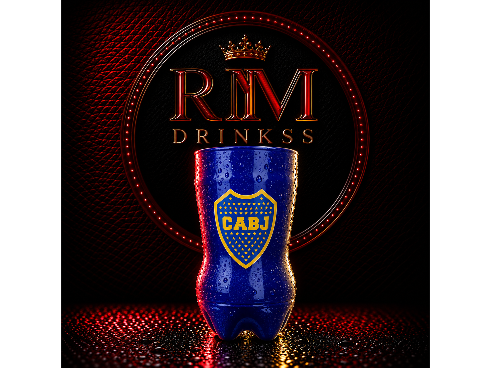 Vaso Botella Recortada Boca