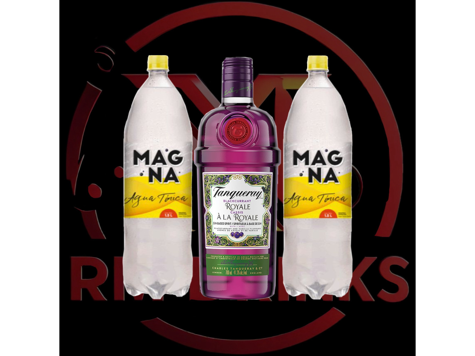 Tanqueray Royale + 2 Magna 1.5l