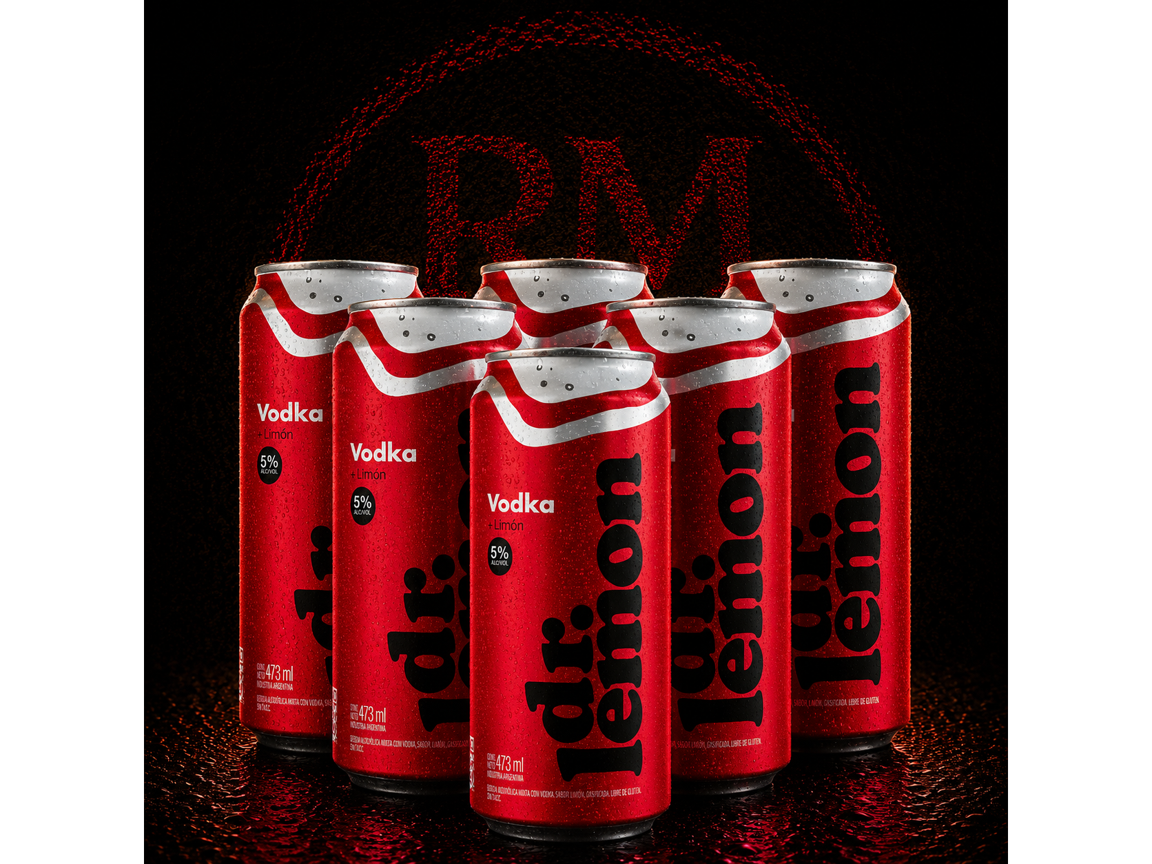 Six Pack Dr Lemon Vodka