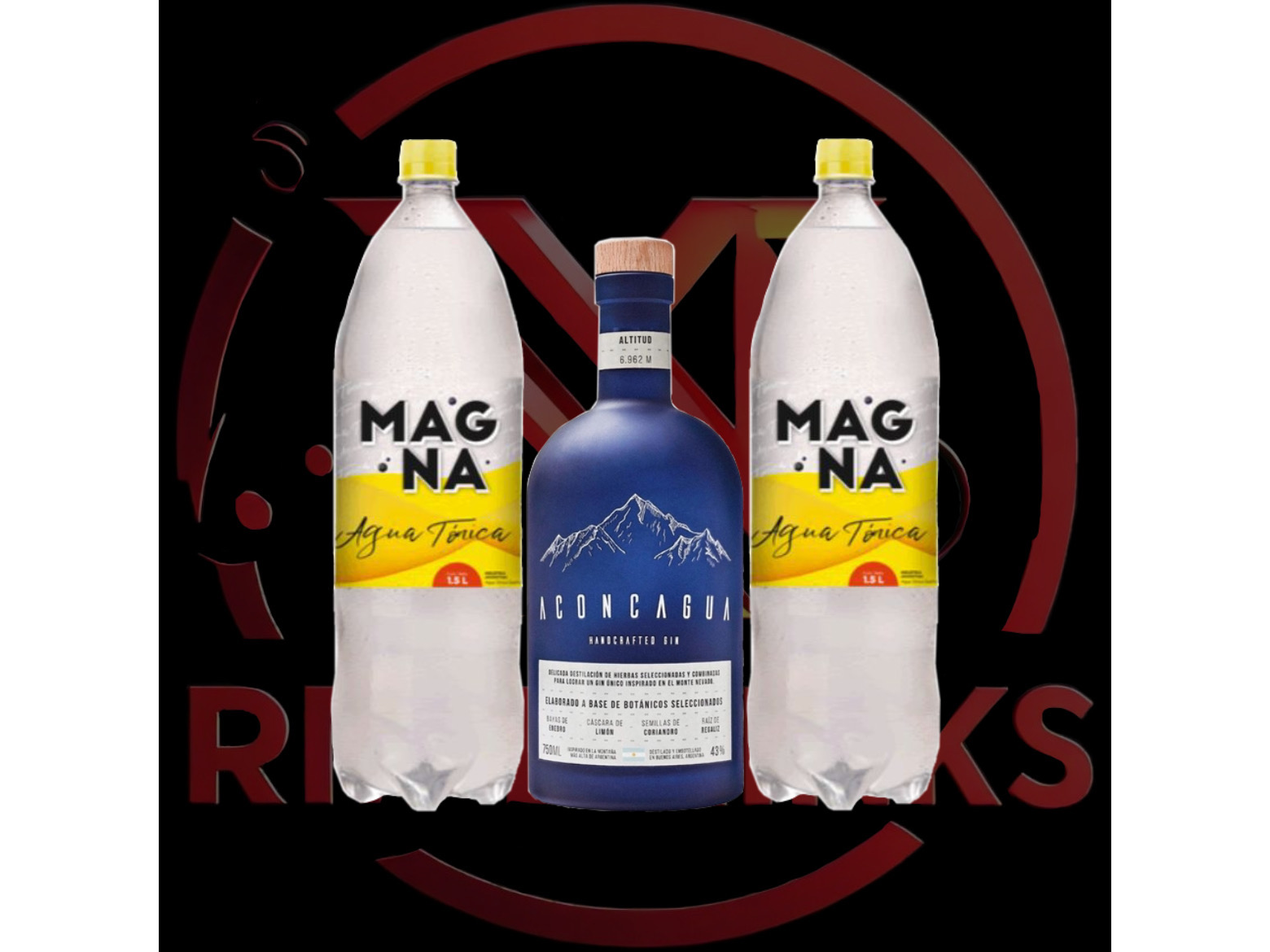 Aconcagua Azul + 2 Magna 1.5l