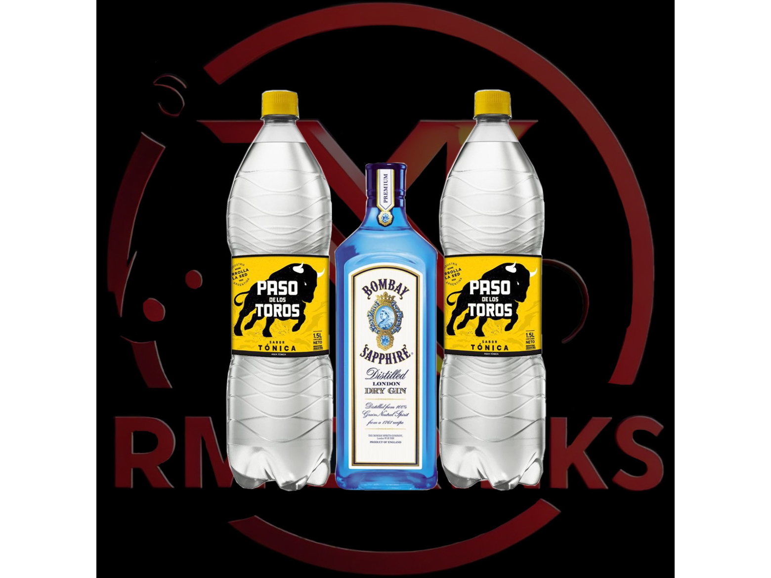 Bombay + 2 Paso de los Toros 1.5l