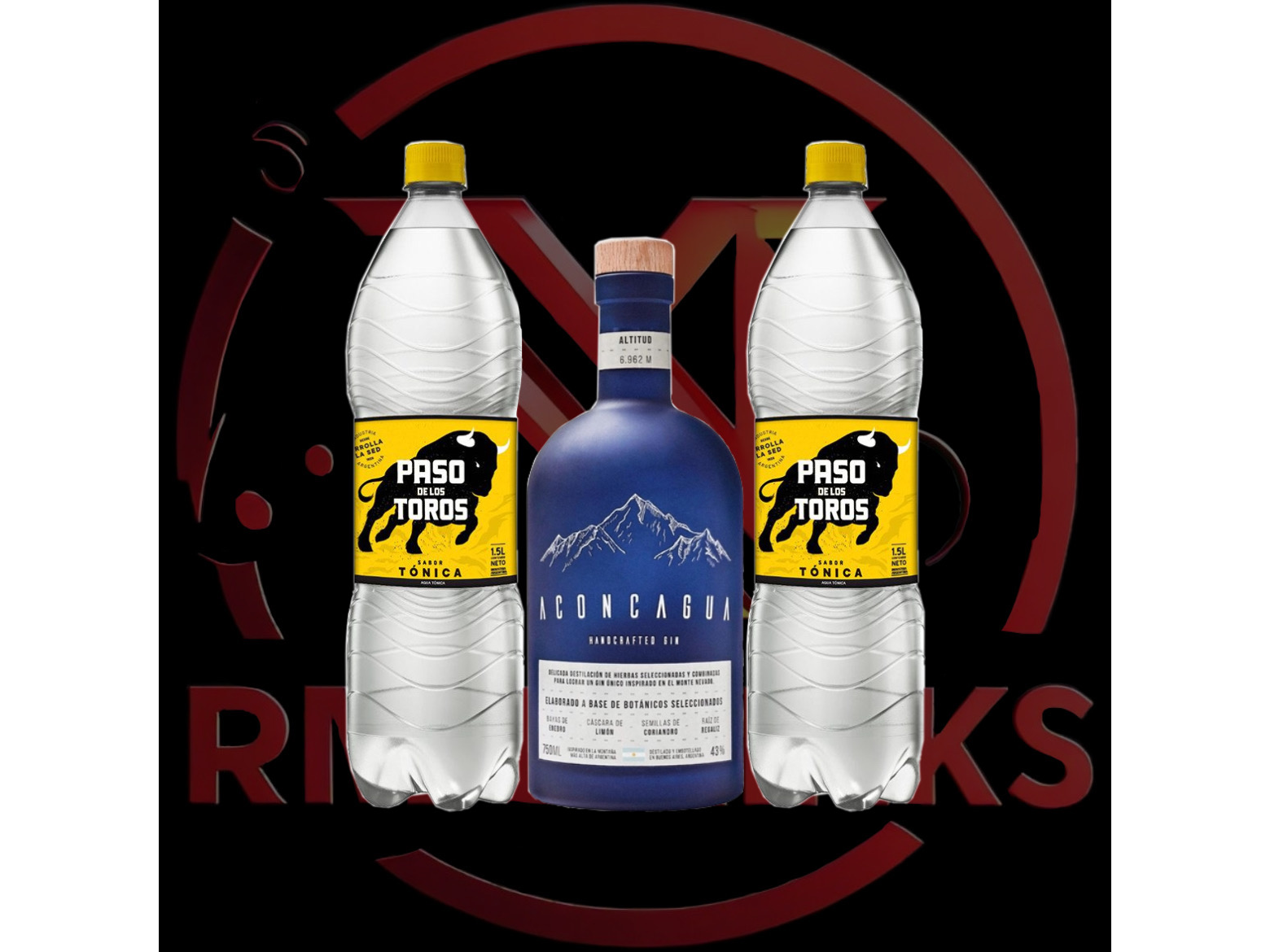 Aconcagua Azul + 2 Paso de los Toros 1.5l