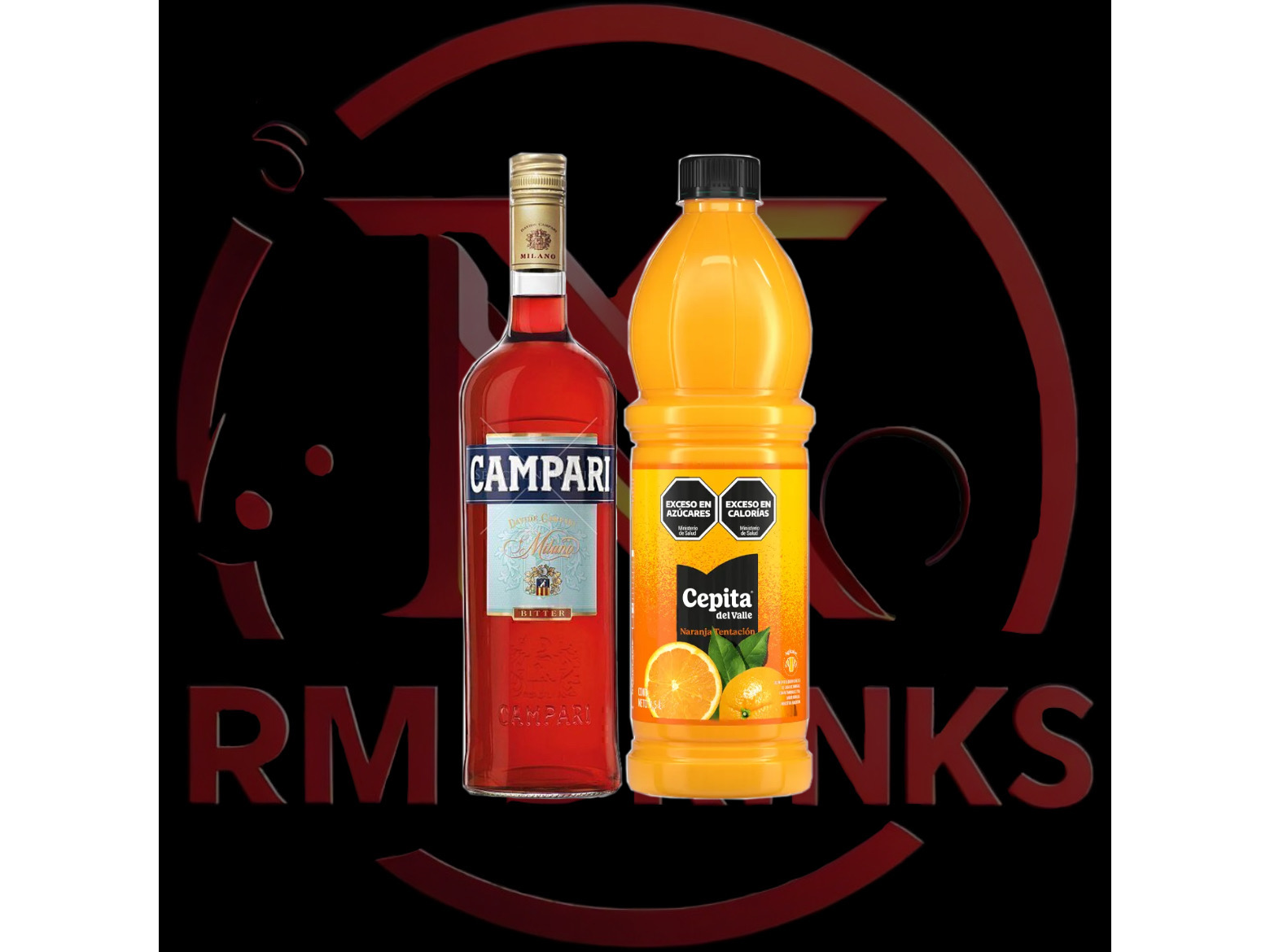 Campari 750ml + Cepita 1.5l