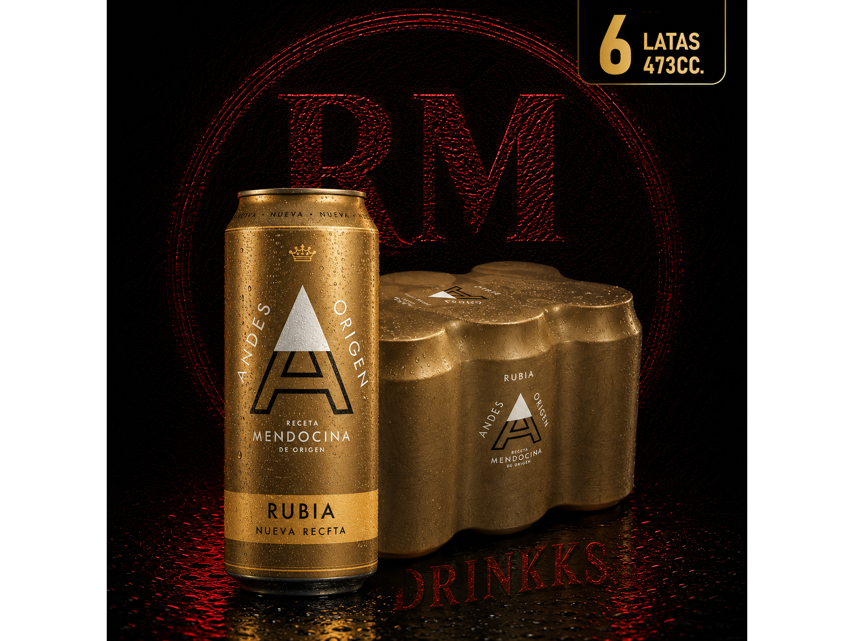 Six Pack Andes Rubia