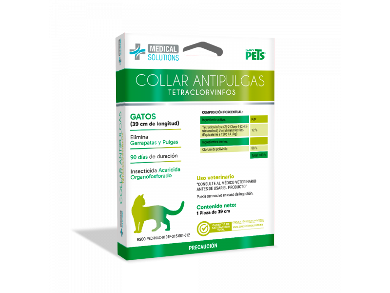 Collar Antipulgas Gato