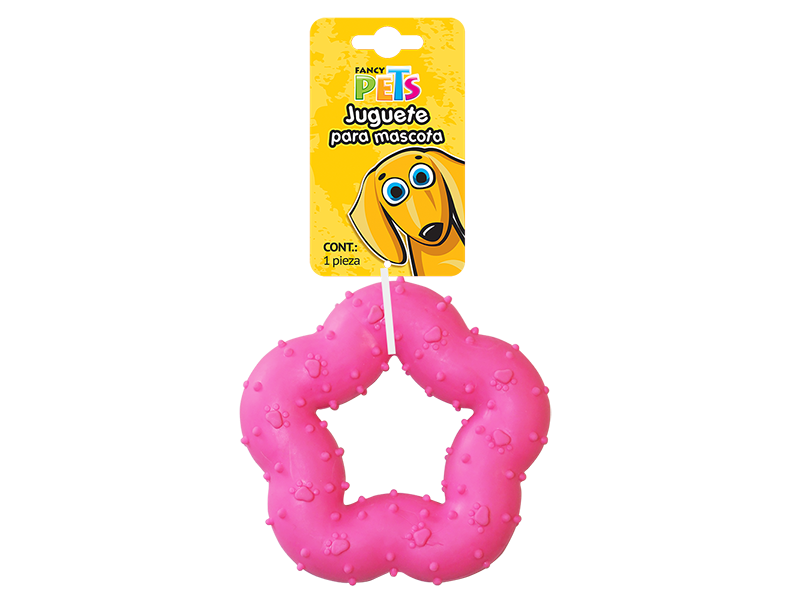 Juguete de Caucho Estrella