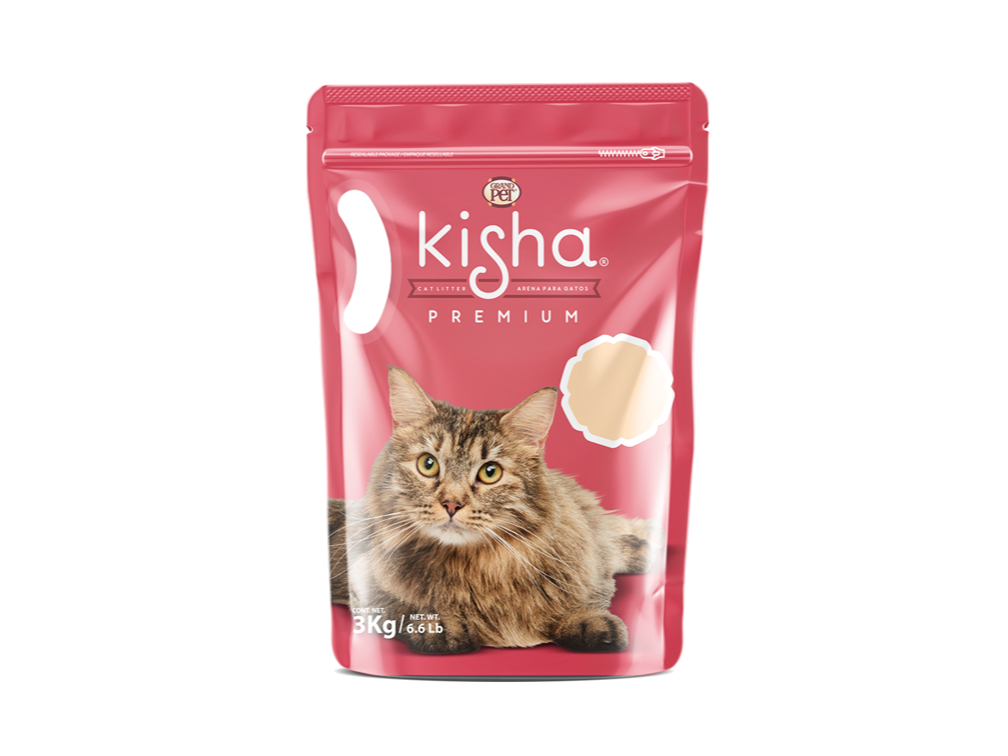 Kisha Arena p/Gato Premium 3kg
