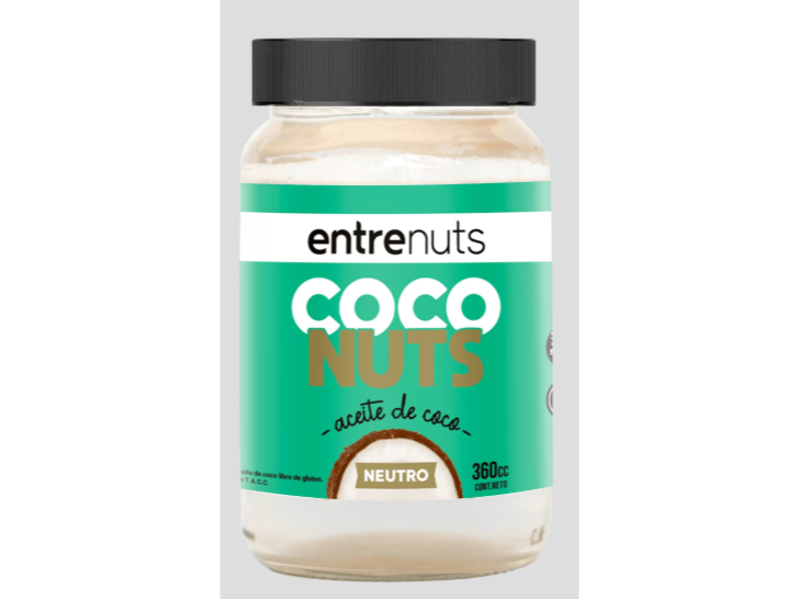 Aceite de coco Neutro x 360 cc - ENTRENUTS