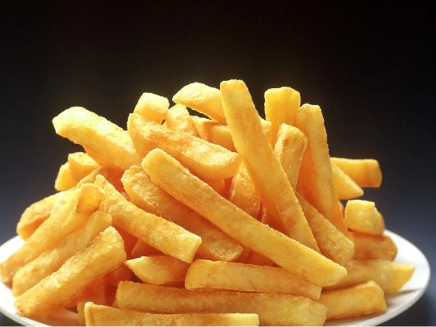 Porción de papas fritas