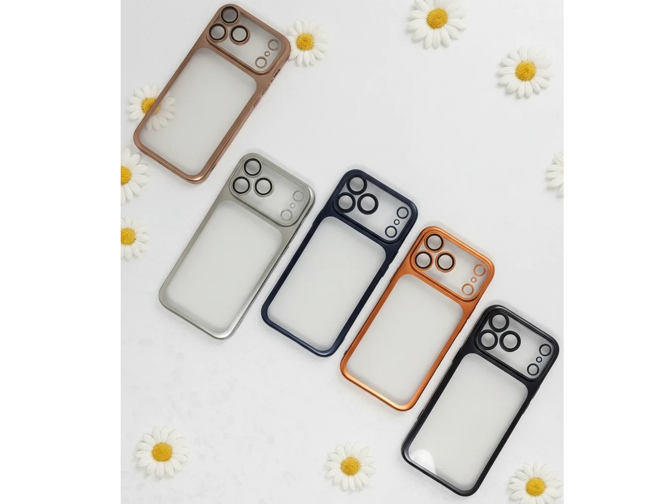 FUNDA MATTE ELECTROPLATTED