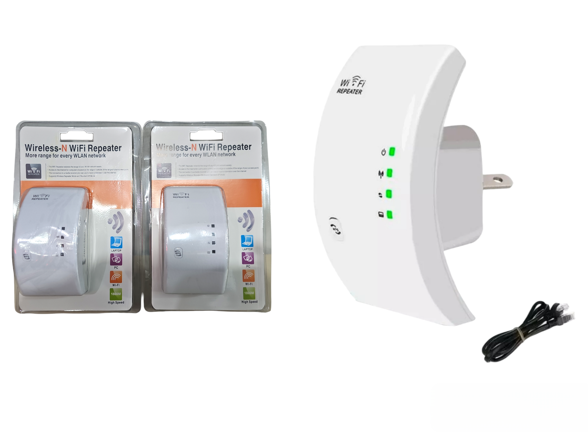 EXTENSOR DE RANGO WIFI 1800M