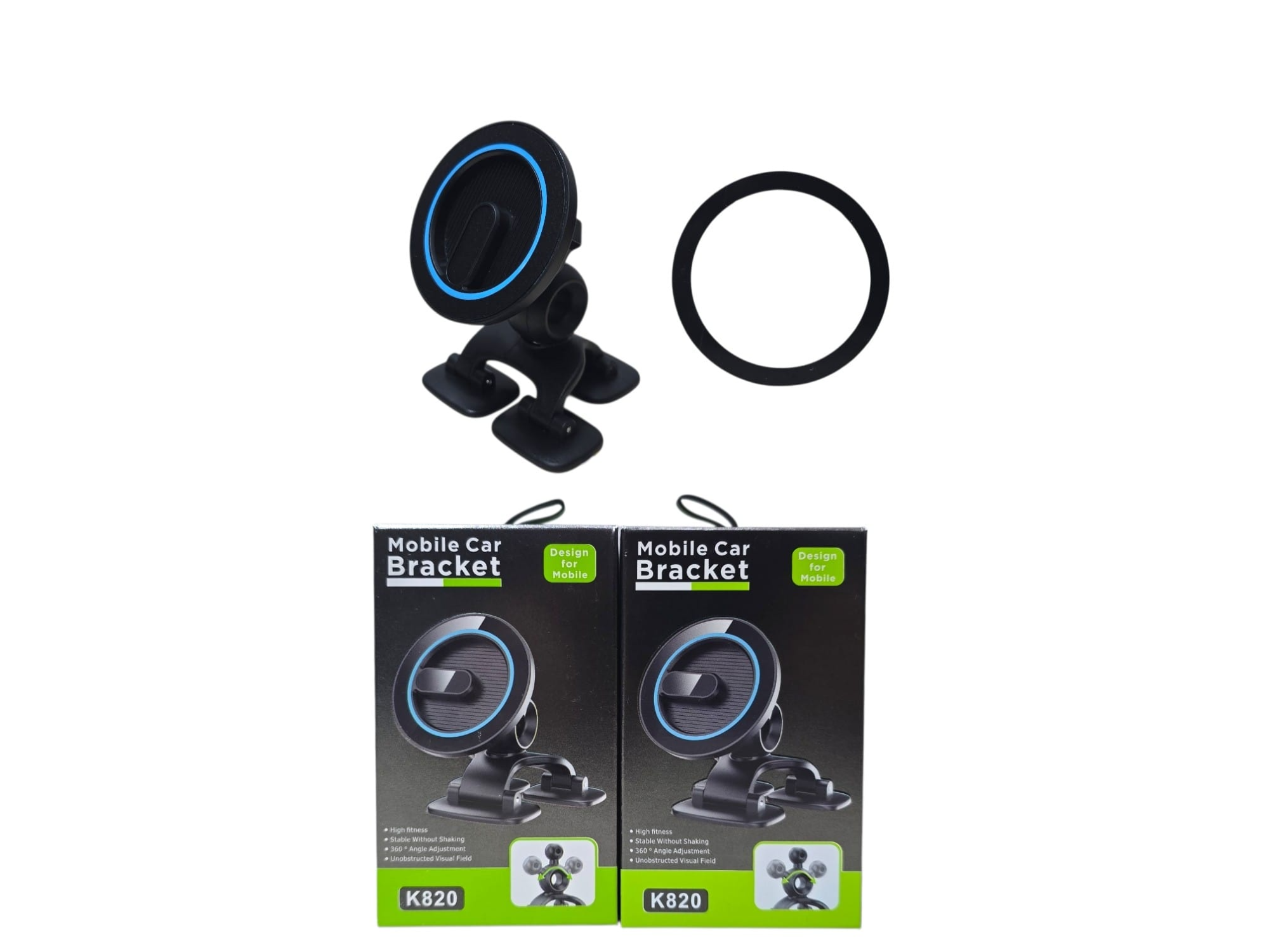 SOPORTE MAGNETICO PLEGABLE PARA CELULAR AUTO
