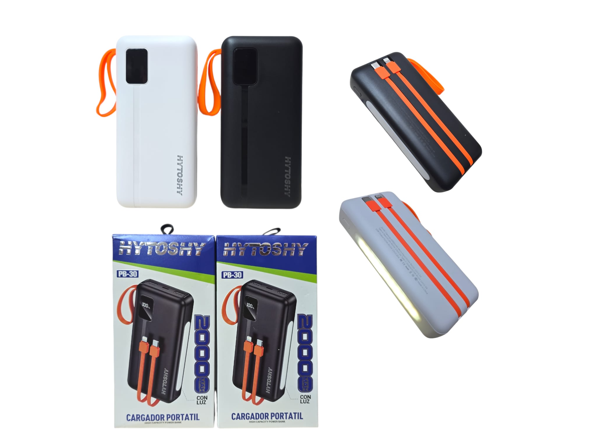 CARGADOR PORTATIL HYTOSHY PB-30