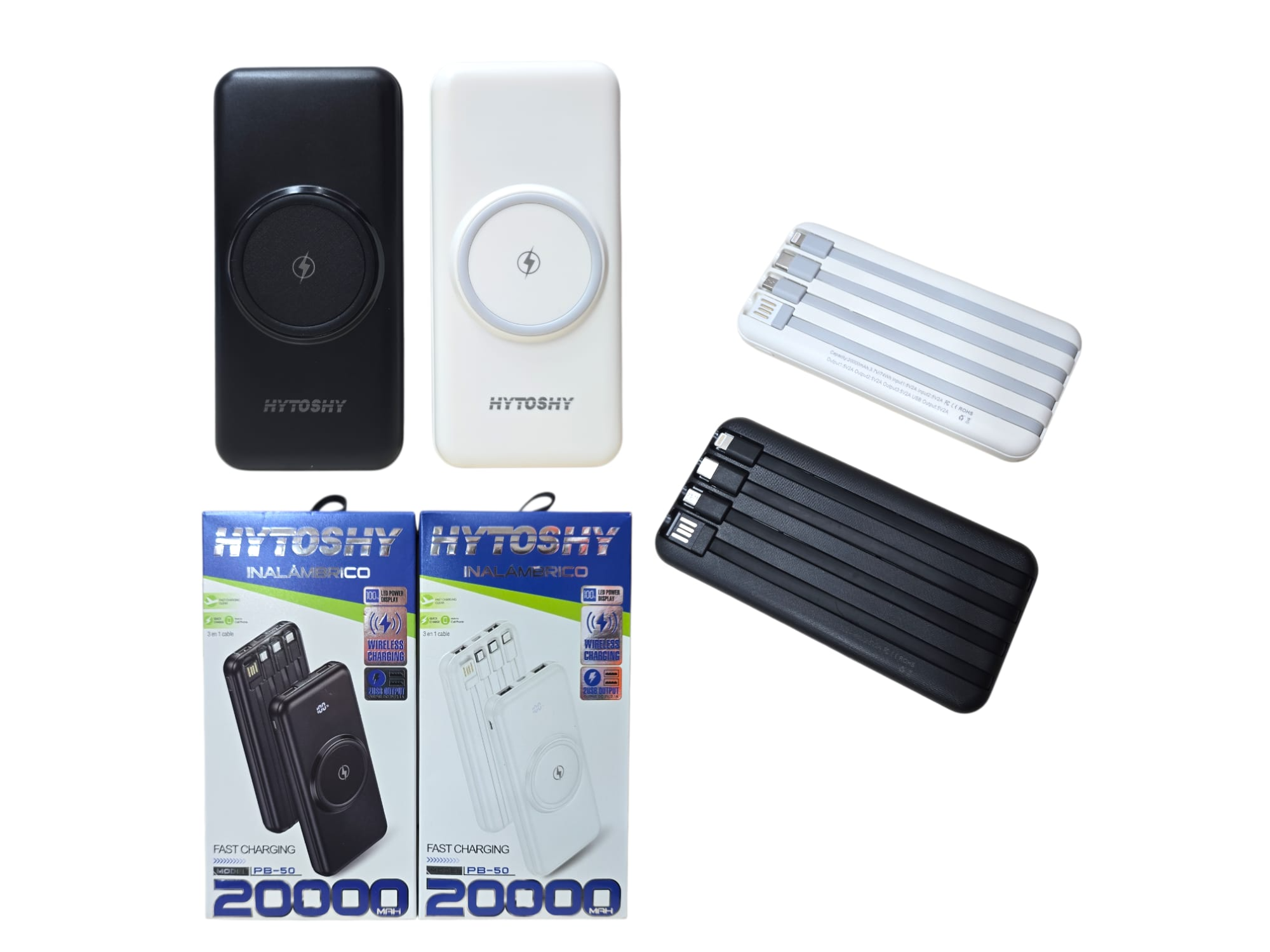 CARGADOR PORTATIL HYTOSHY PB-50