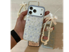 FUNDA DISEÑO FLORES CON STRAP