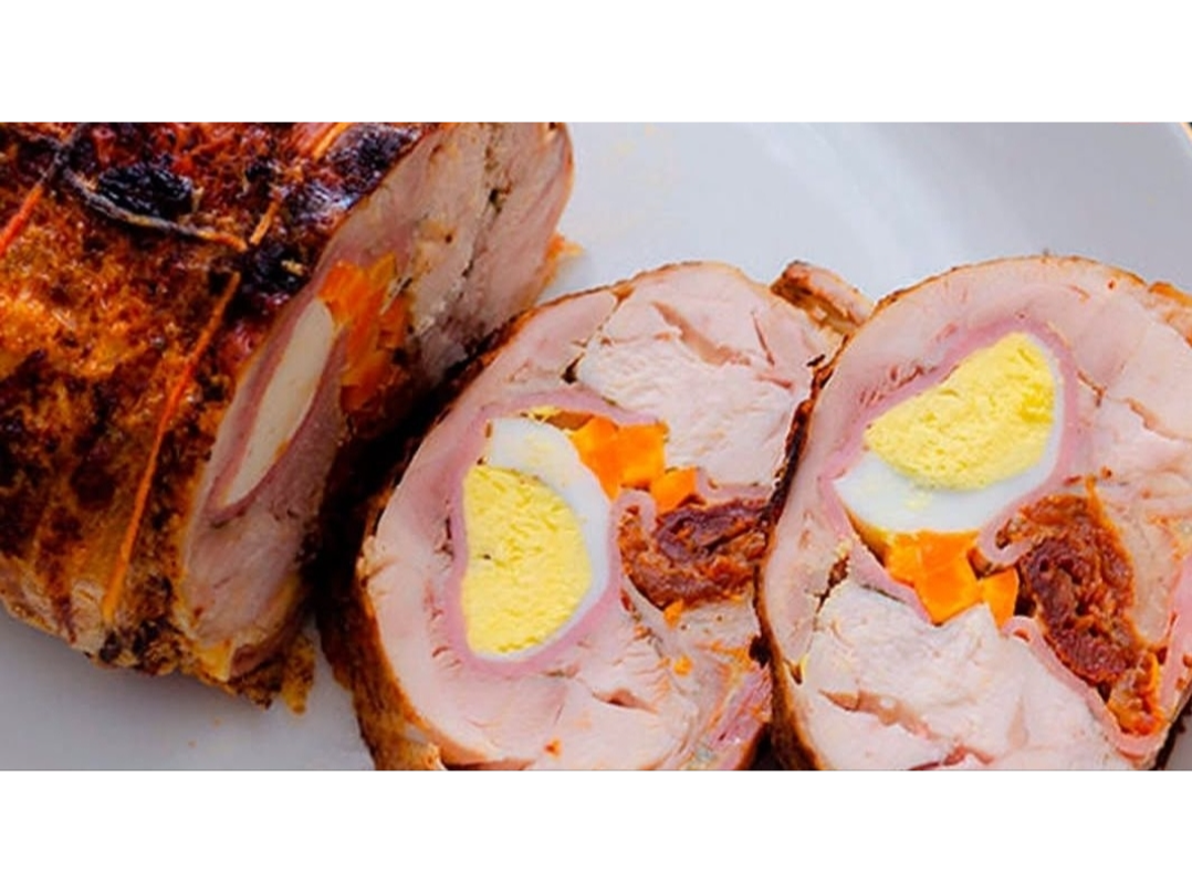 Arrollado de pollo x kg
