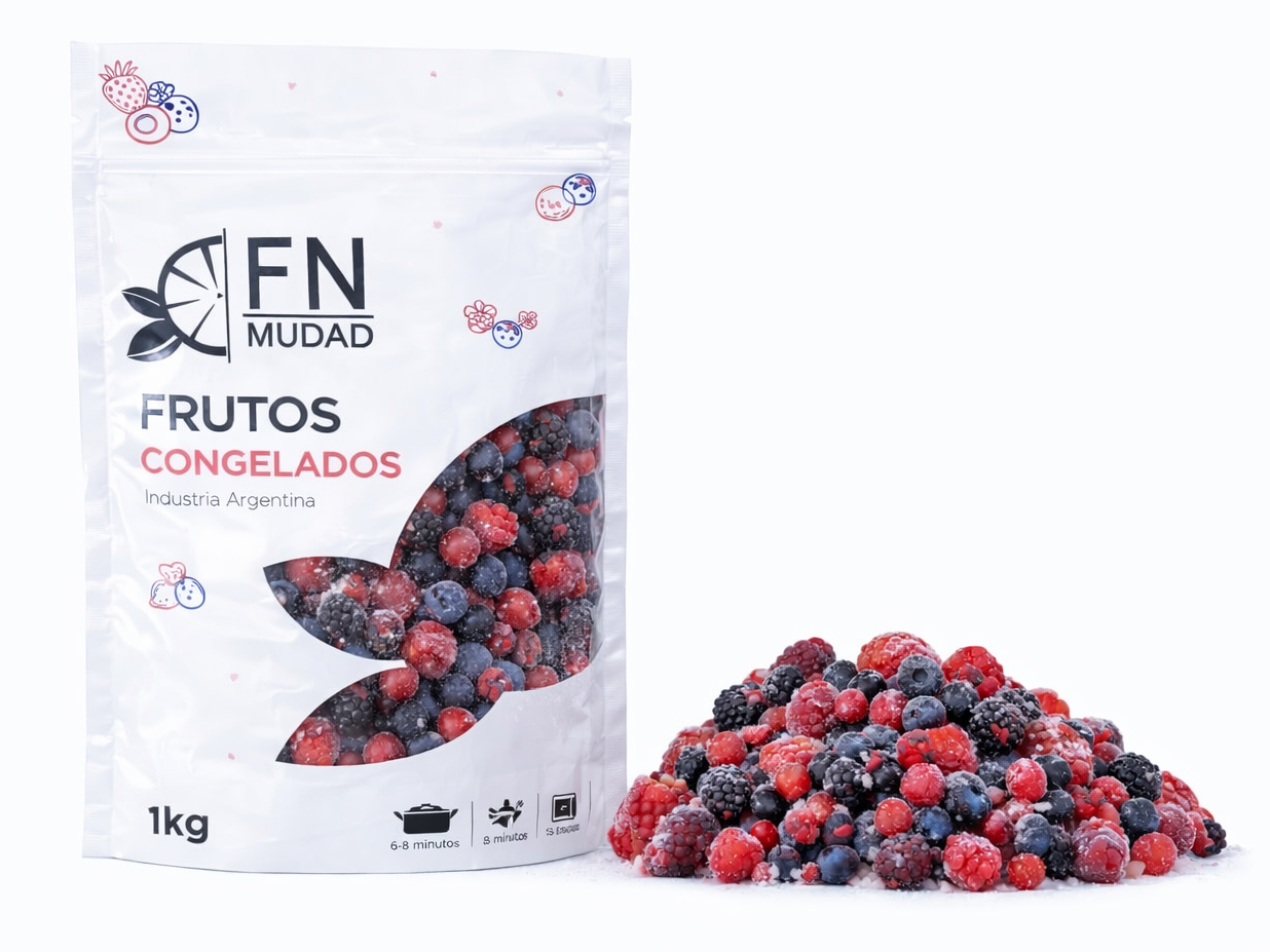 Mix PATAGONICO (Frutillas, Arándanos , moras y frambuesas)