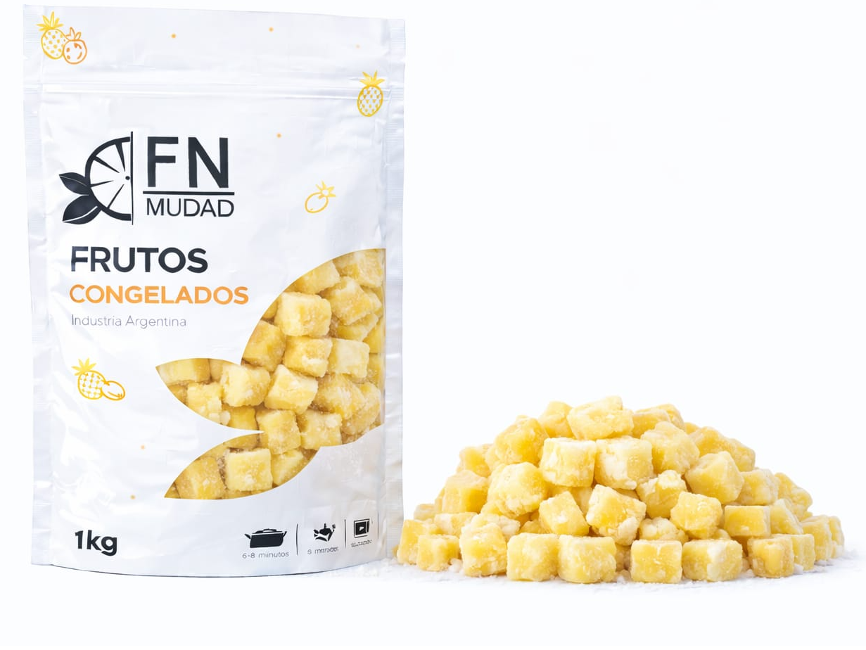 Anana en cubos x kilo