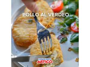 Mini pechuguitas al verdeo
