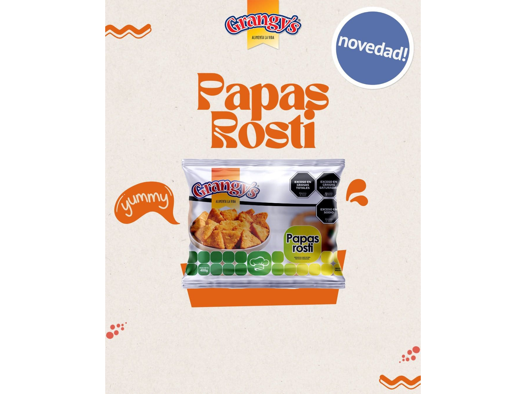 Papas ROSTI x 400gr