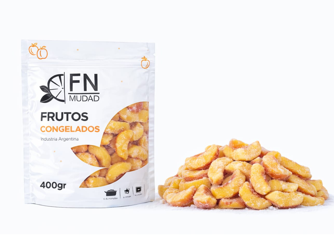 Durazno en fetas x 400gr