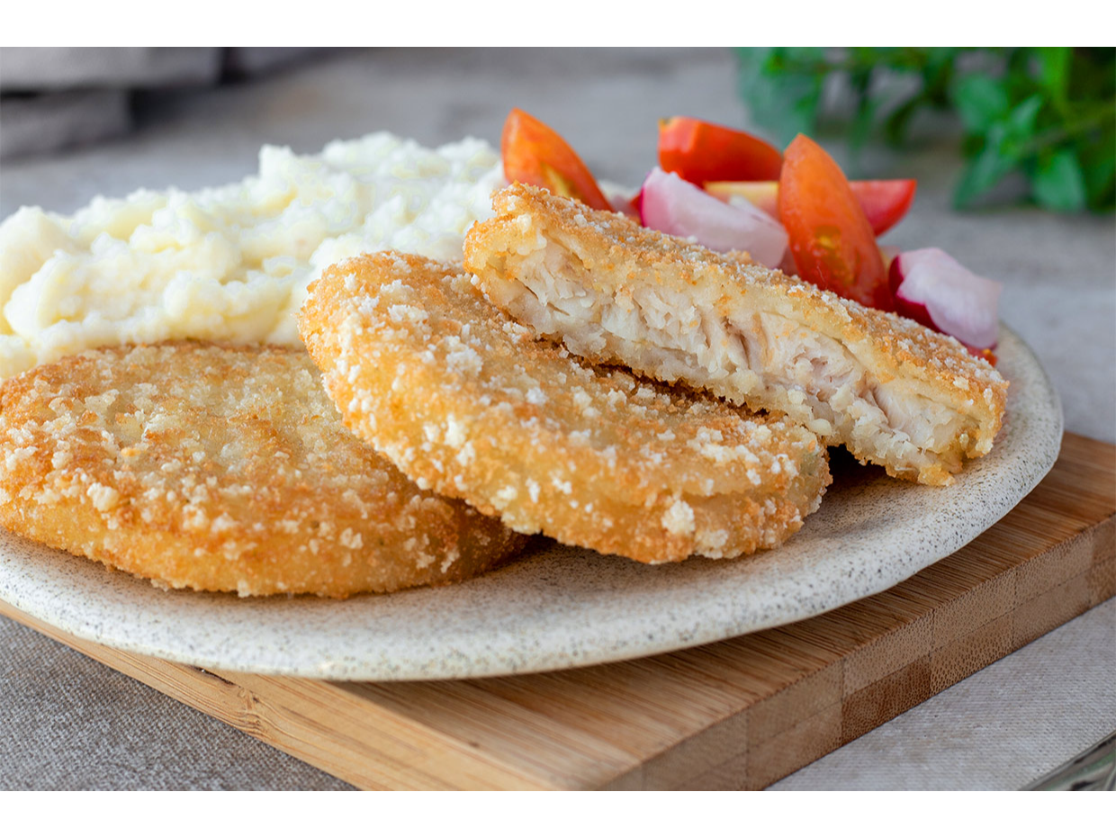 Medallon Crocante de Merluza