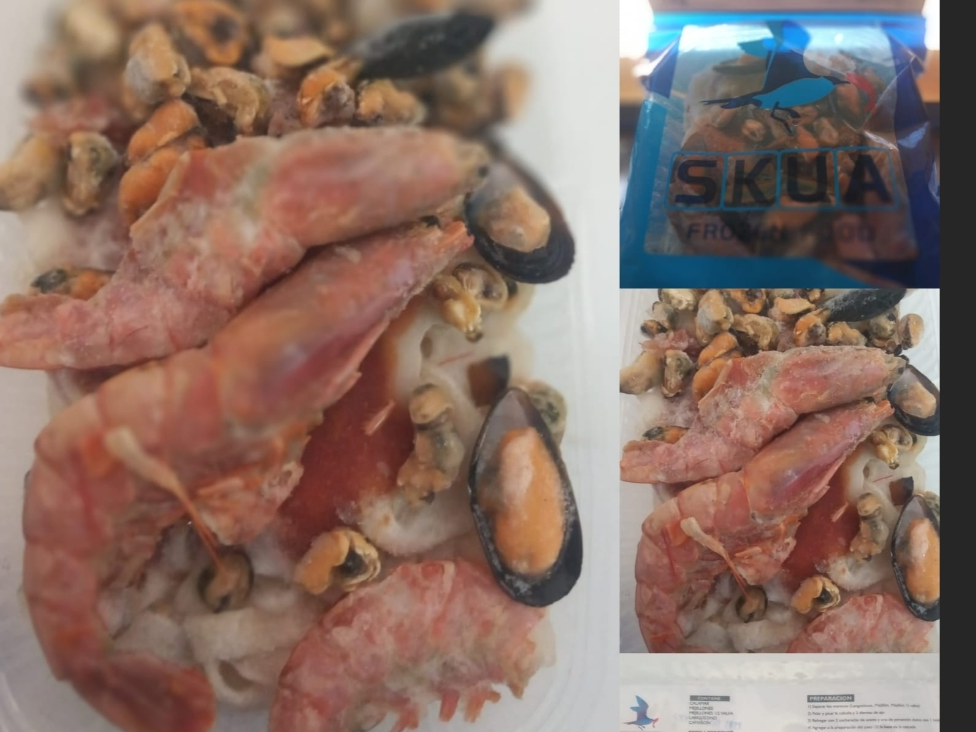 Cazuela de mariscos x 1KG