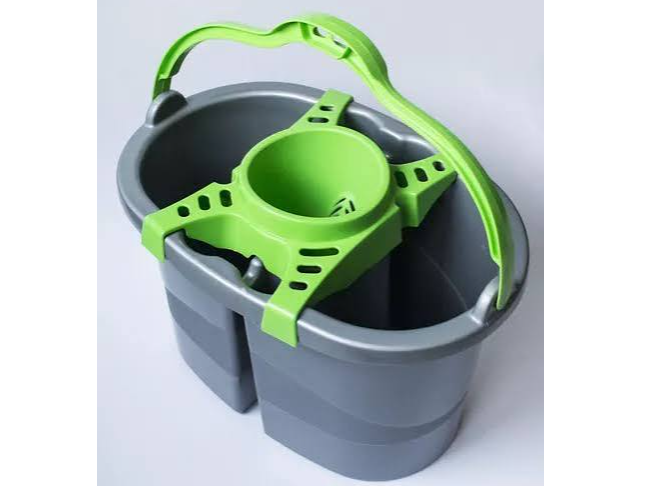 BALDE CON ESCURRIDOR DE 14 LITROS DUO