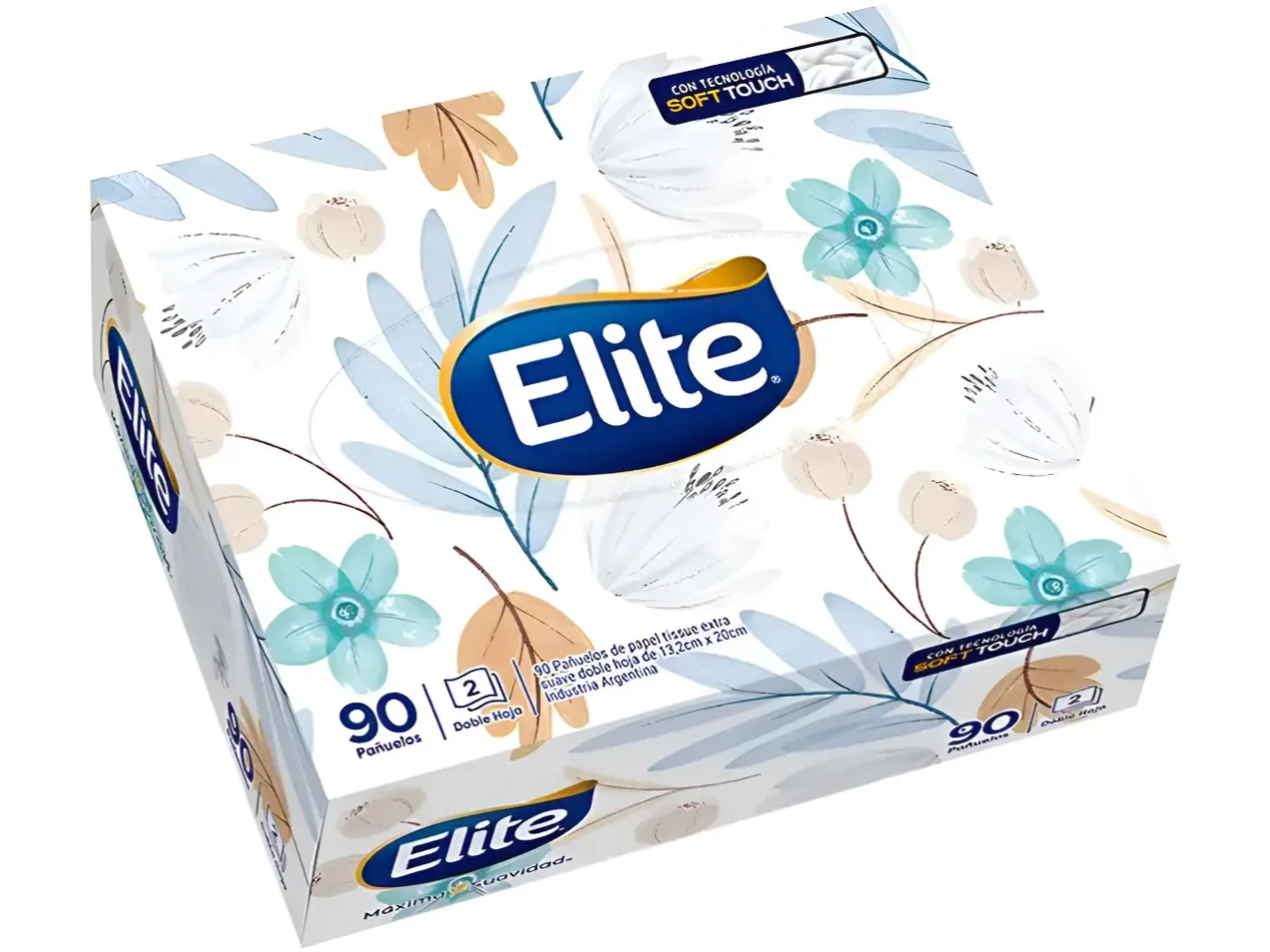 PAÑUELO ELITE BOX x 90 UNIDADES