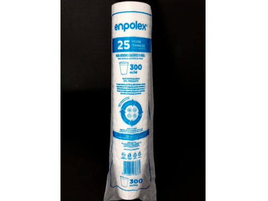 VASO TÉRMICO 300 cc ENPOLEX x 25 unid