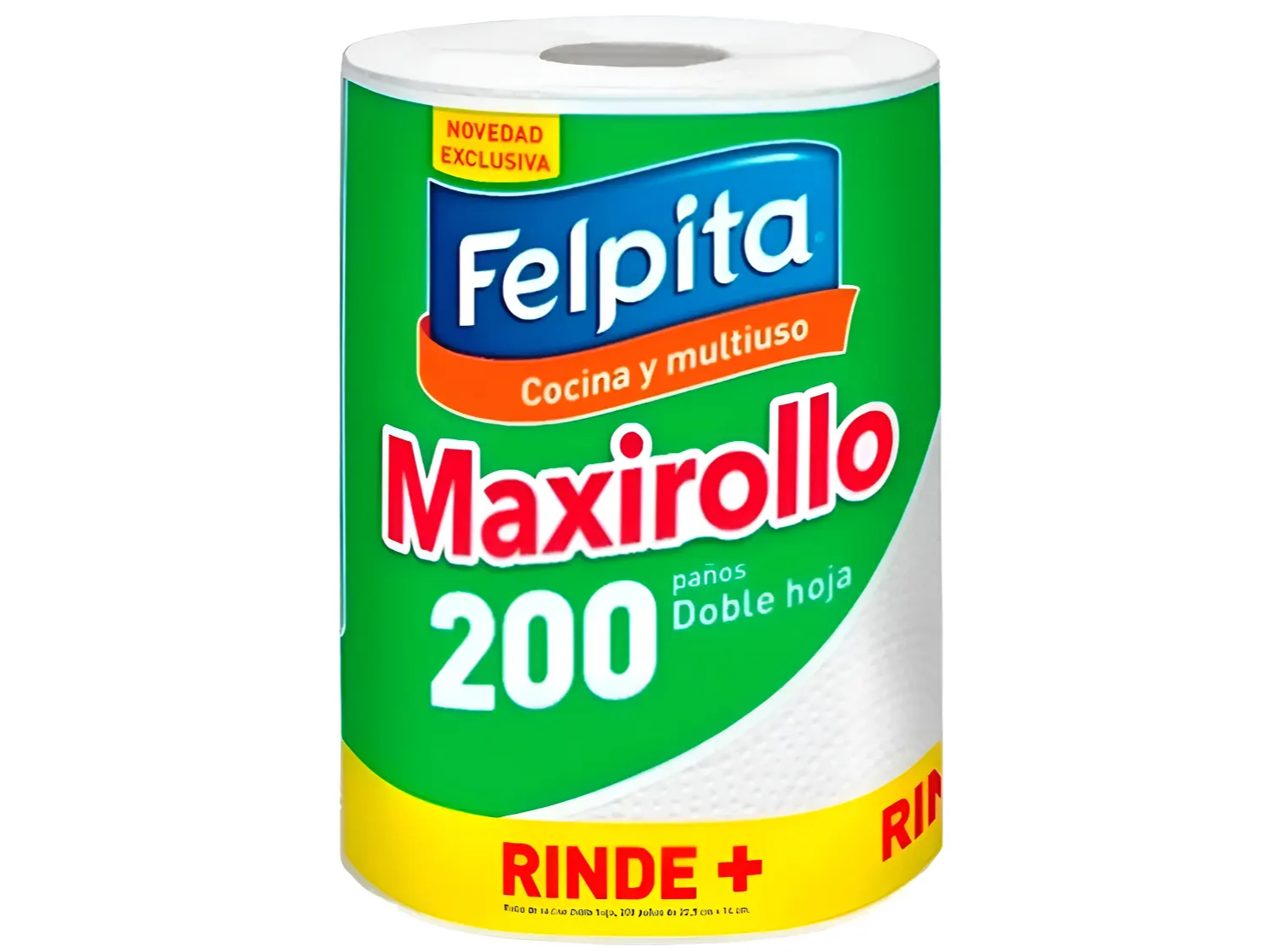 ROLLO DE COCINA x 200 PAÑOS FELPITA MAXI ROLLO