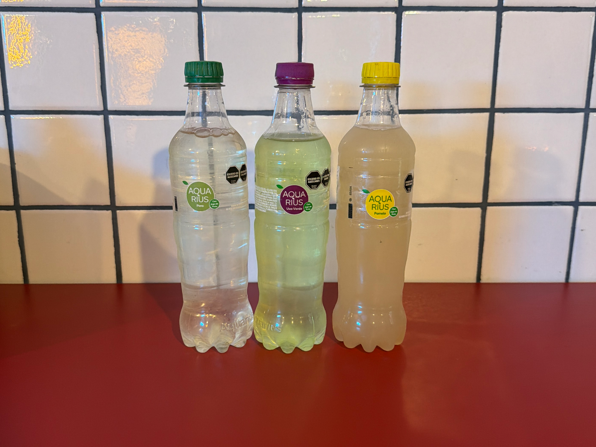 Agua saborizada.