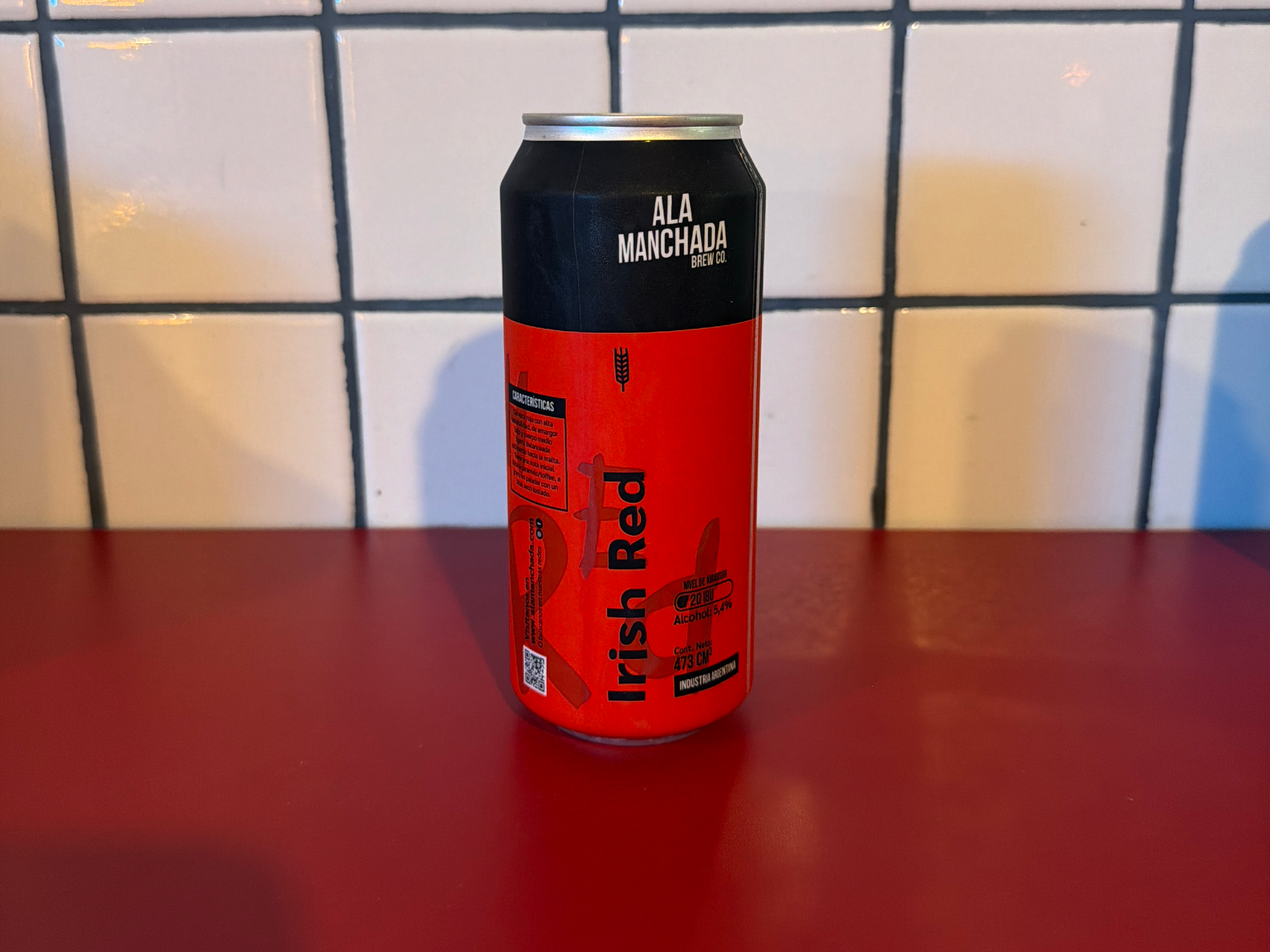 IRISH RED ALA MANCHADA