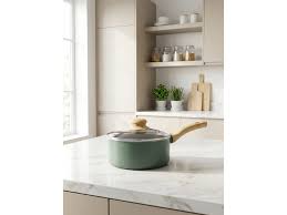 CACEROLA C/TAPA VIDRIO Y ASAS 16x7cm aprox