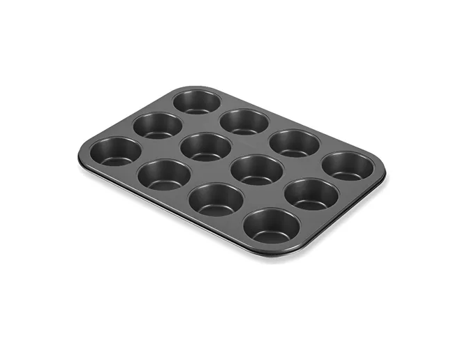 MOLDE ANTIADHERENTE MUFFINS x6 HUECOS 26x18cm aprox