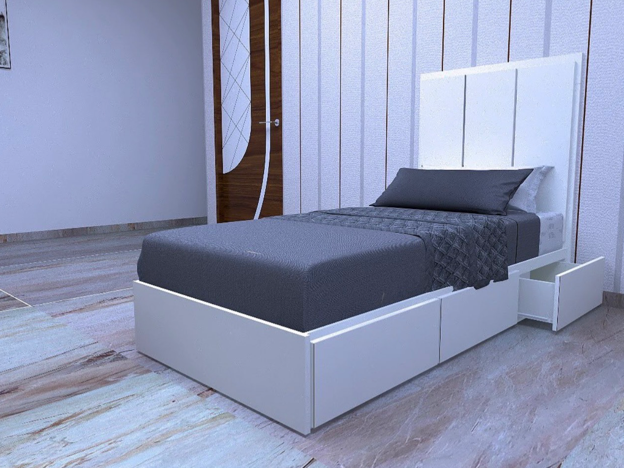 CAMA 1 PLAZA 3 CAJONES