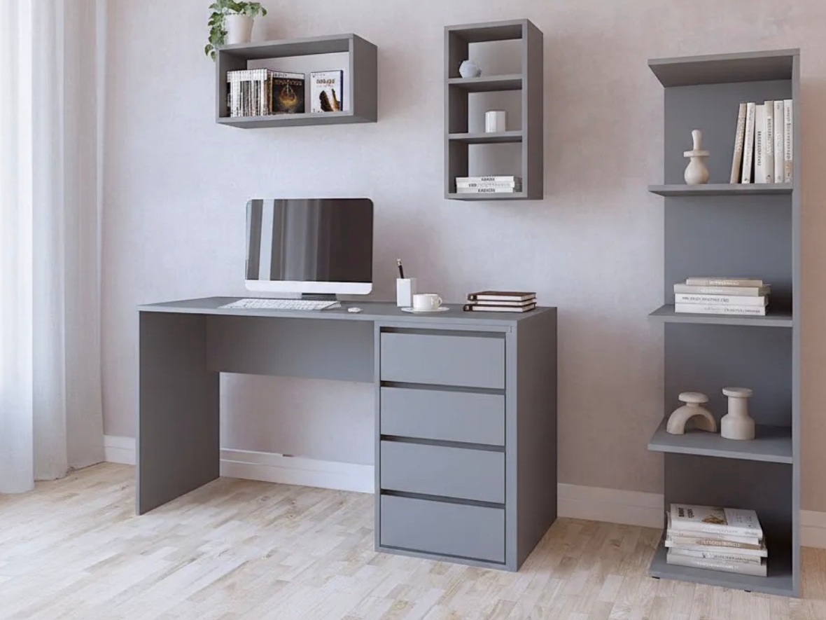 ESCRITORIO  + REPISAS