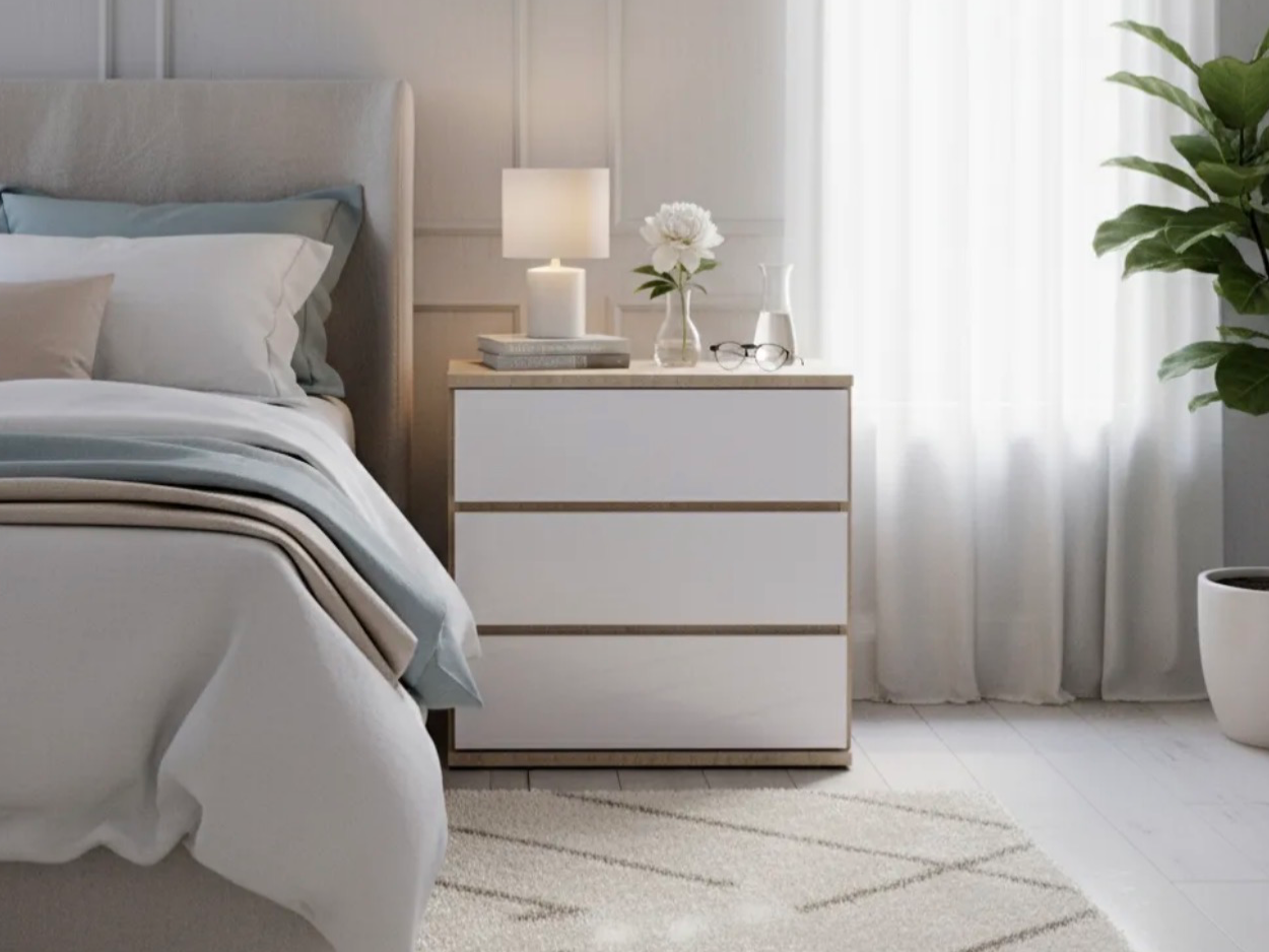 MESA DE LUZ 3 CAJONES