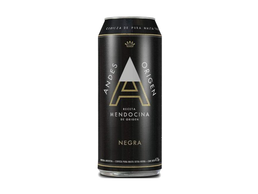 Lata Cerveza Andes Negra 473cc