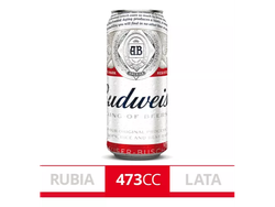 Lata de Budweiser 473 cc