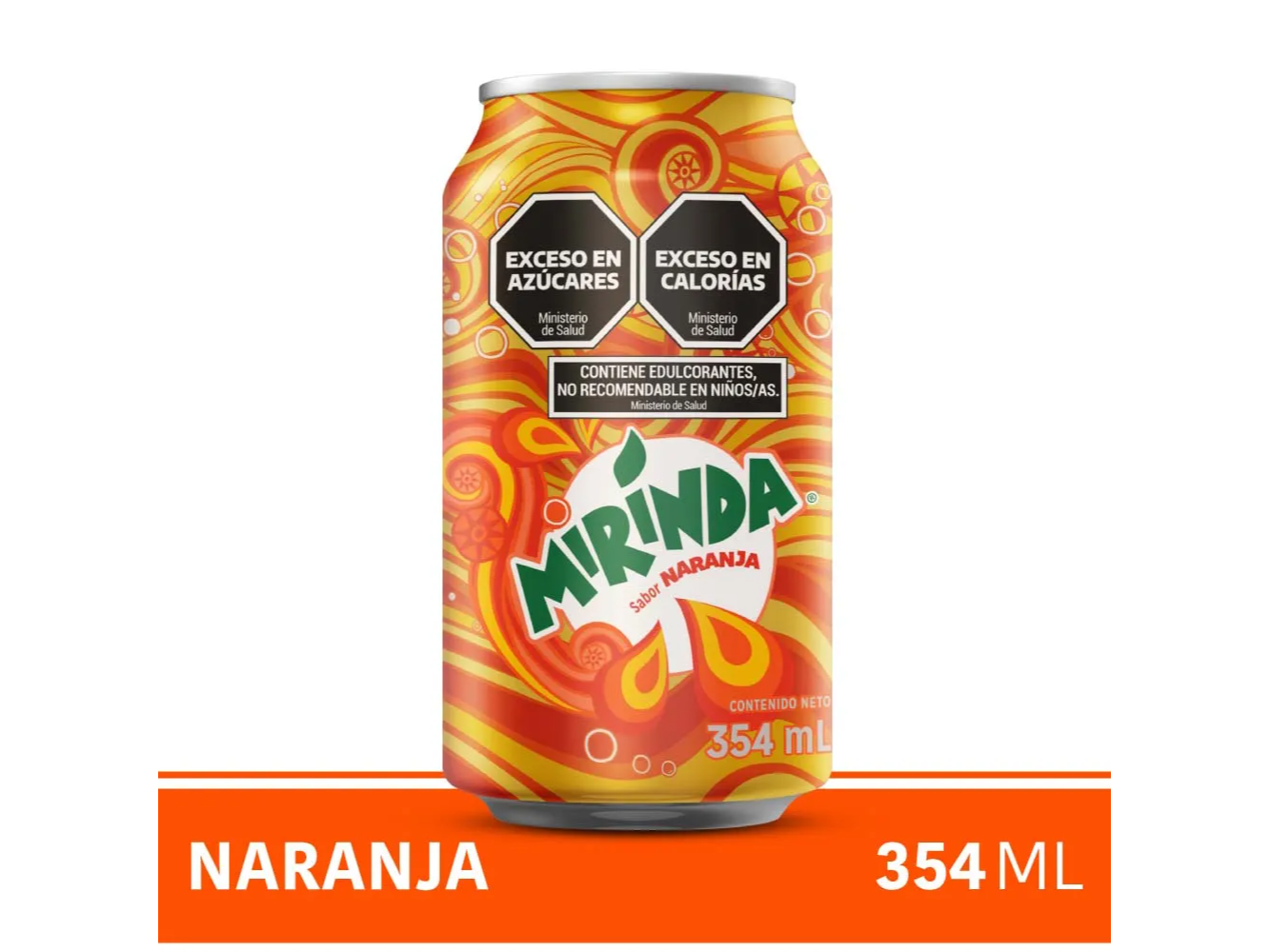 Lata Mirinda 354 ml