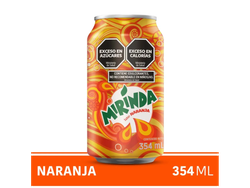 Lata Mirinda 354 ml