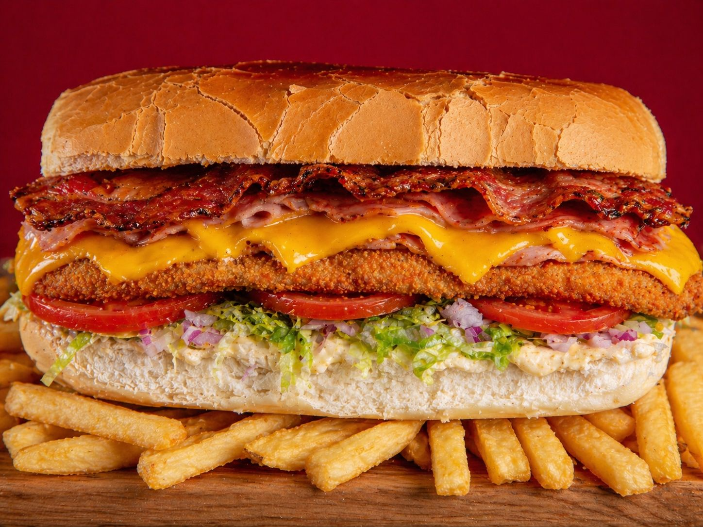 Sándwich de mila Pollo chebu
