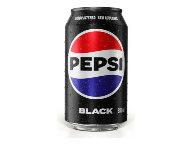 Lata pepsi black 354 cc